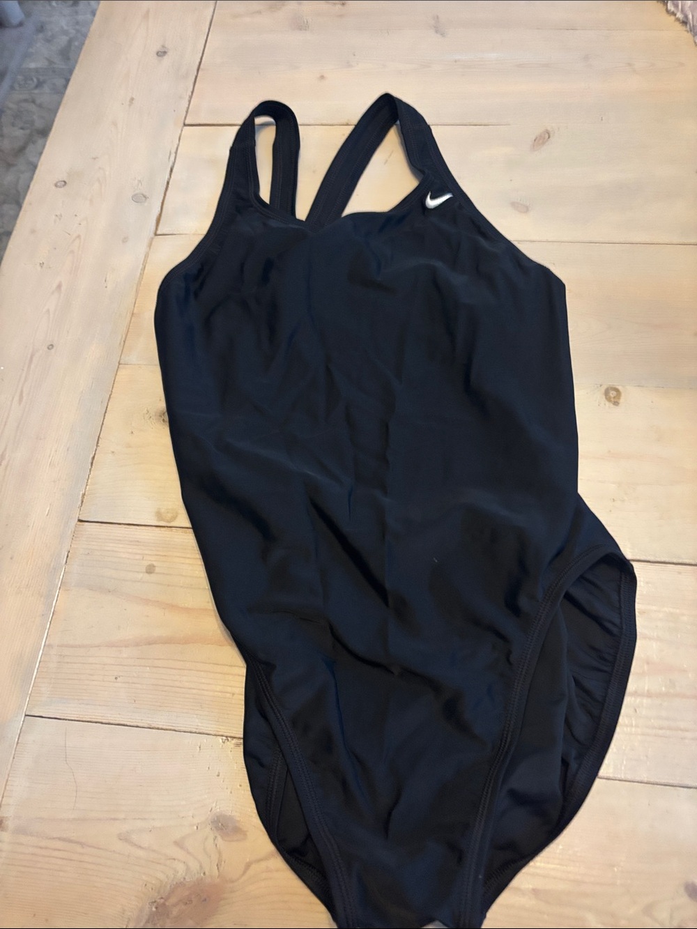 Nike Women’s Black One-Piece Performance Swimsuit size 12